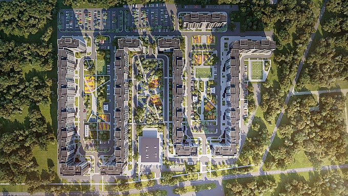 Description for a specific image from an aerial view.